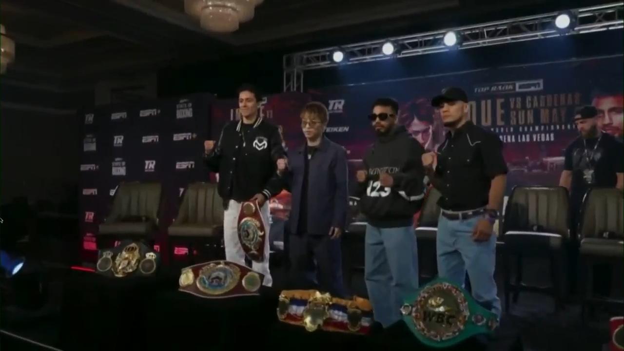 Video thumbnail for Inoue is 'very motivated to fight' Cardenas in U.S.A.