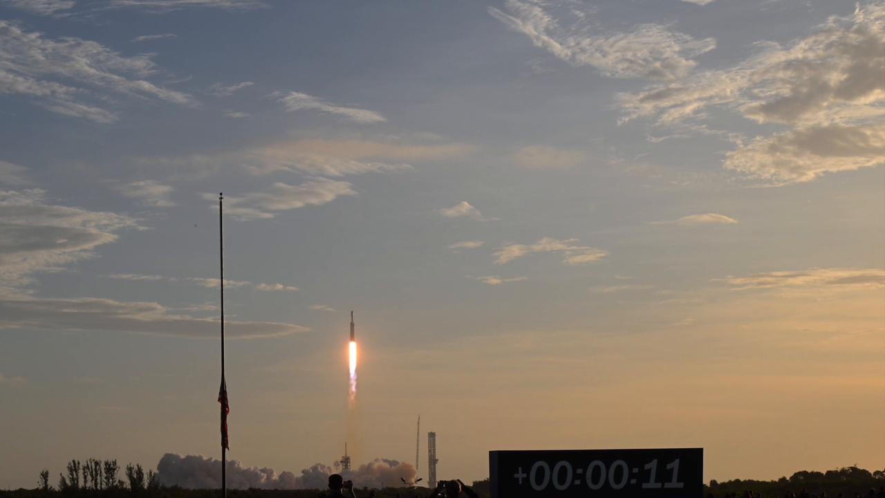 Video thumbnail for US: NASA launches Roman Space Telescope from Florida.