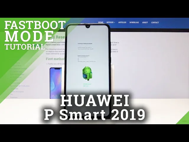 Video thumbnail for HUAWEI P Smart 2019 FASTBOOT & RESCUE MODE