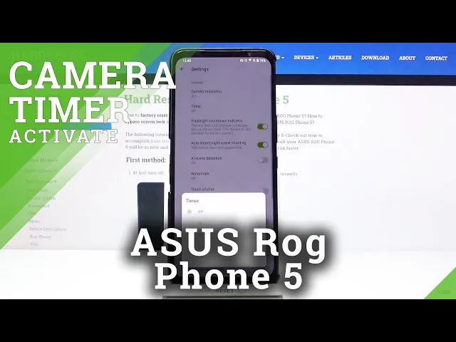 Video thumbnail for How to Activate Camera Timer on ASUS ROG Phone 5 – Camera Delay
