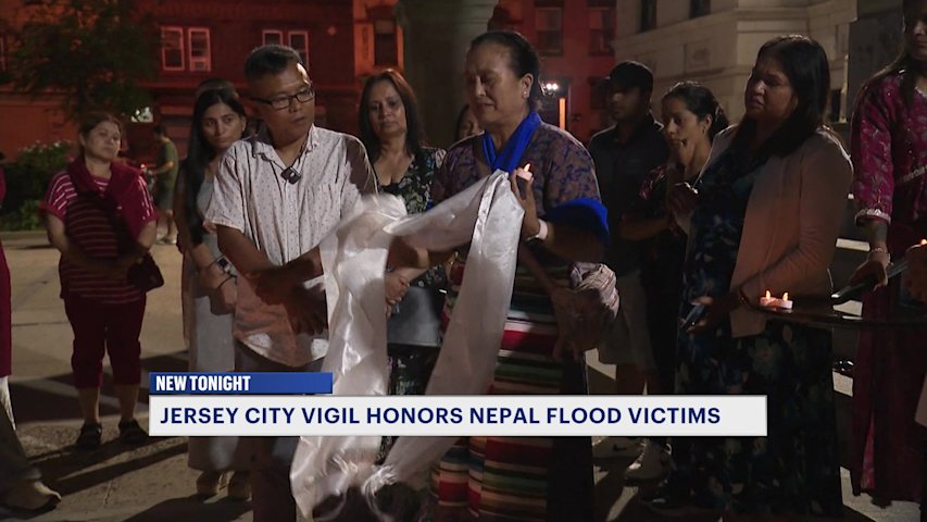 Video thumbnail for Jersey City community holds candlelight vigil for victims of deadly Nepal flash flooding