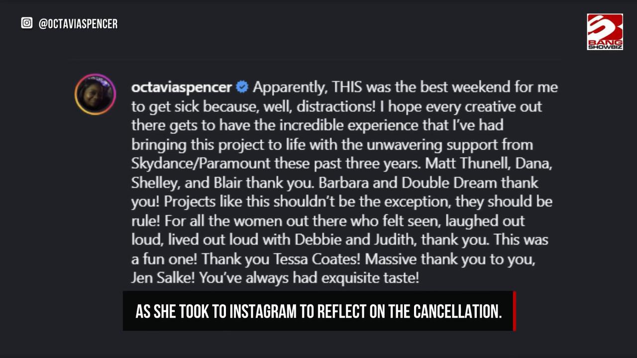 Video thumbnail for Octavia Spencer responds to Ride or Die cancellation