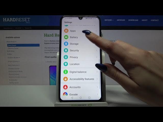 Video thumbnail for How to Clean Storage on Honor 20i – Clear Device Memory