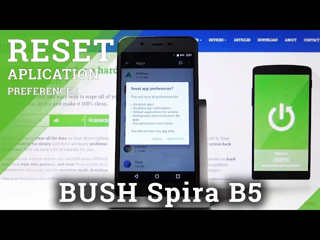 Video thumbnail for How to Reset Apps in BUSH Spira B5 – Restore App Defaults