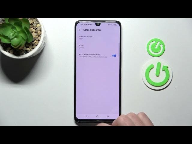 Video thumbnail for How to Switch On / Switch Off the Screen Touches Visibility during Screen Recording on TCL 30