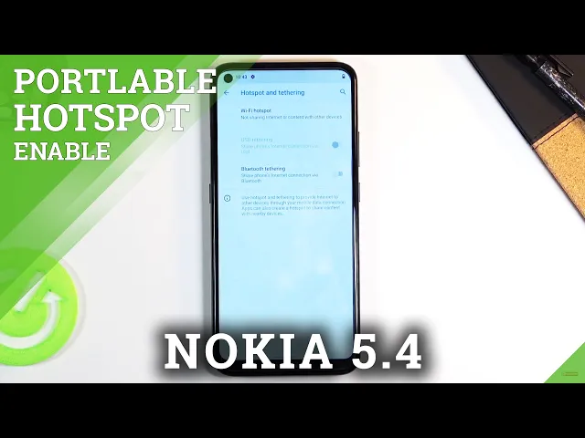 Video thumbnail for How to Enable Portable Hotspot in NOKIA 5.4 – Network Access Point