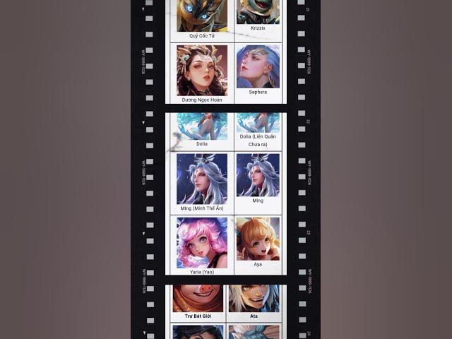 Video thumbnail for So sánh bộ kỹ năng của tướng Liên Quân mobile và Vương Giả Vi Diệu phần 3  #lienquanmobile #vgvd