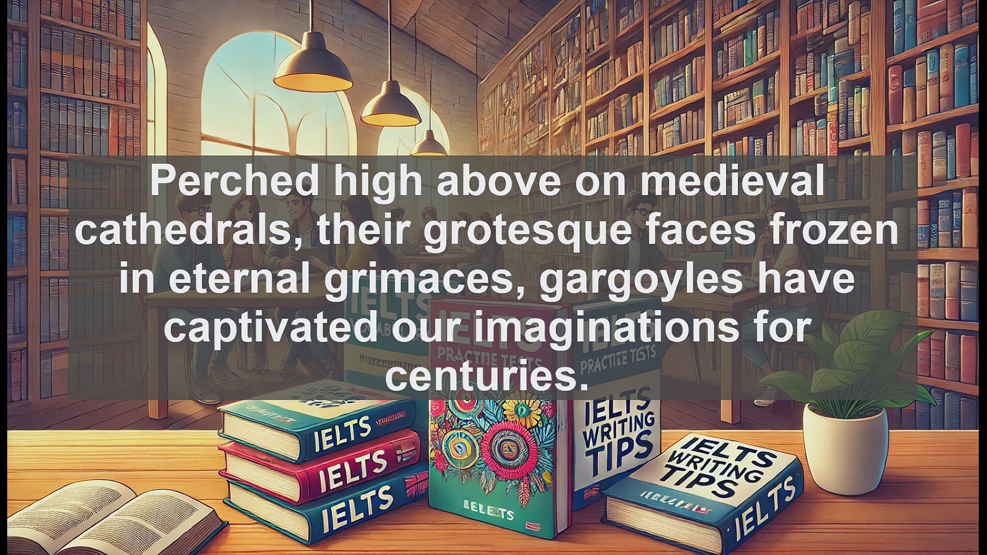 'Video thumbnail for 2000 Must Know IELTS 9.0 Vocabulary - Gargoyles: Gothic Guardians of Architecture'