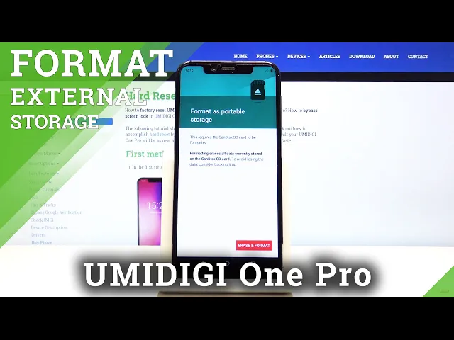 Video thumbnail for How to Wipe Memory Card in UMIDIGI One Pro - Format SD Card