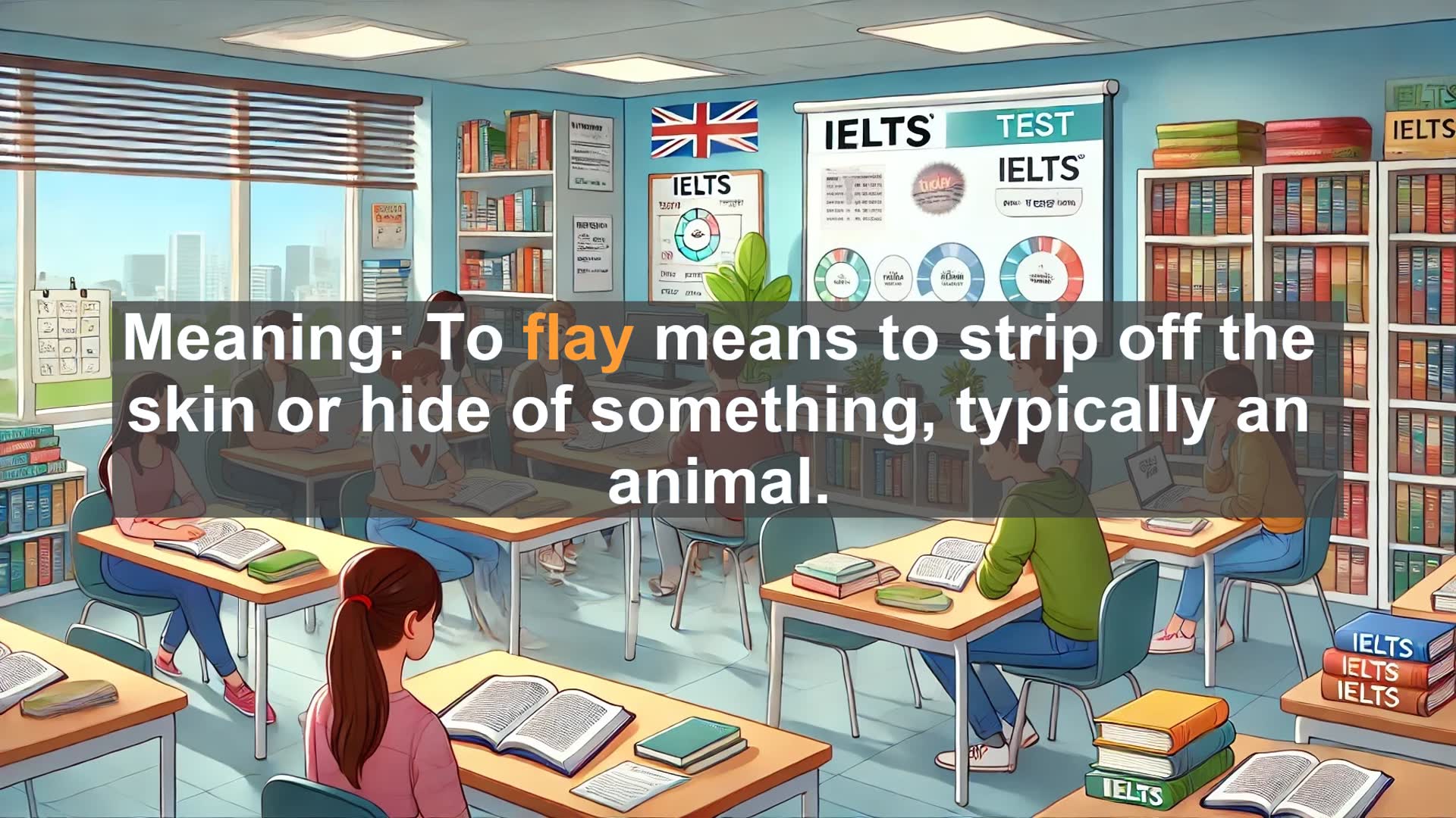 'Video thumbnail for 2000 Must Know IELTS 9.0 Vocabulary - Flay: Exploring the Meaning and Usage of a Powerful Verb'