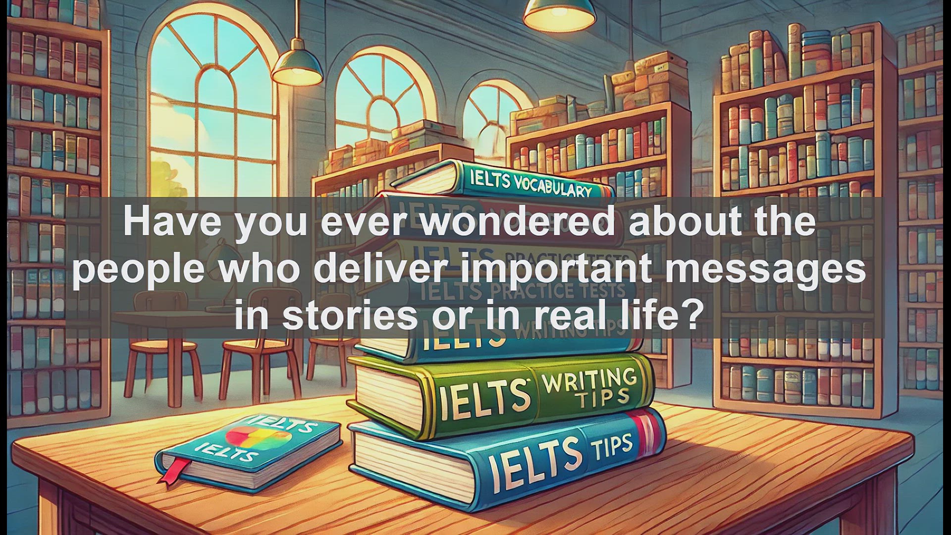 'Video thumbnail for 2500 Must Know IELTS 6.5 Vocabulary - Understanding 'Messenger': Key Word for IELTS Success'
