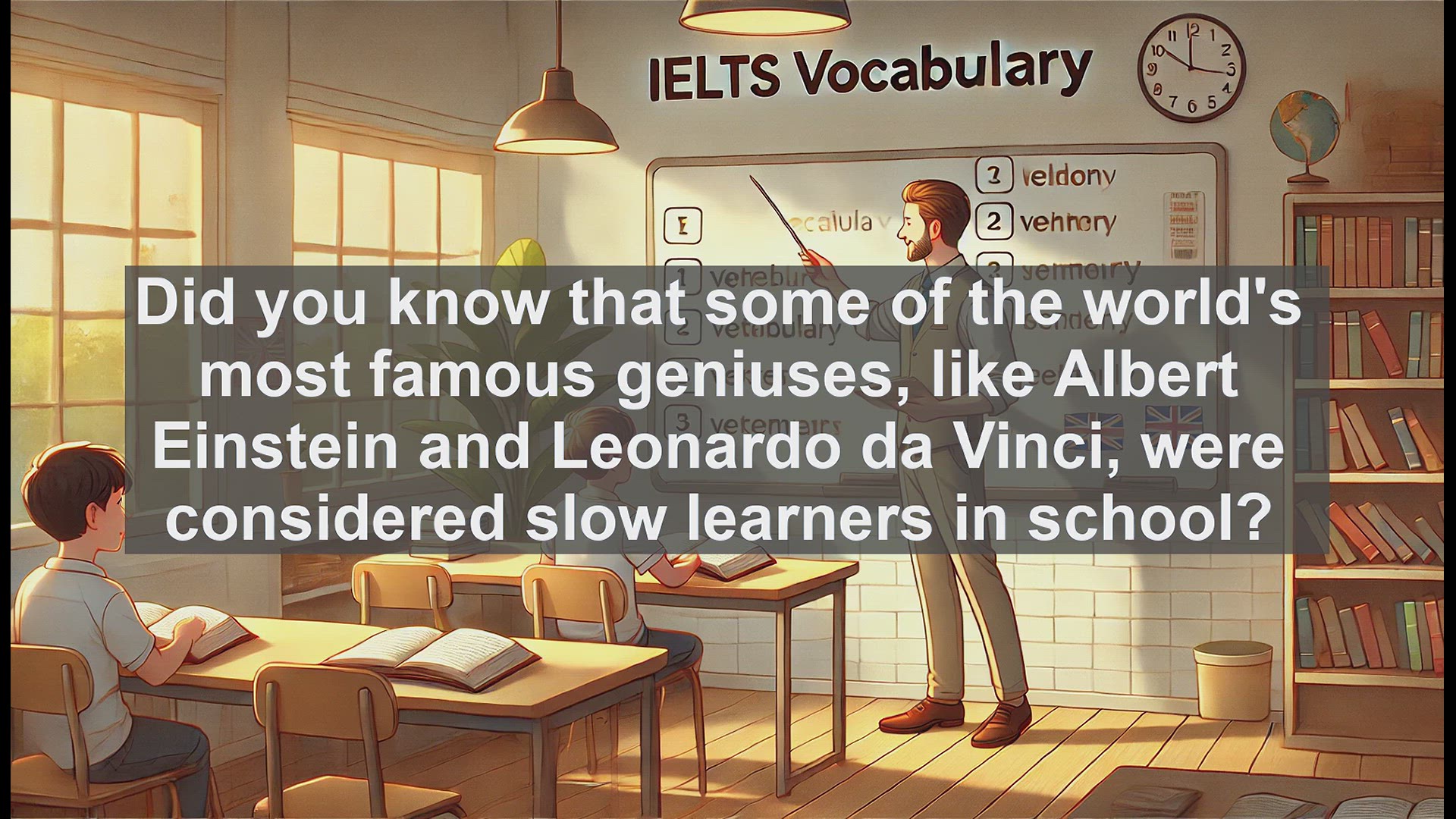 'Video thumbnail for 2500 Must Know IELTS 6.5 Vocabulary - Genius: Exploring Exceptional Intellect and Ability'