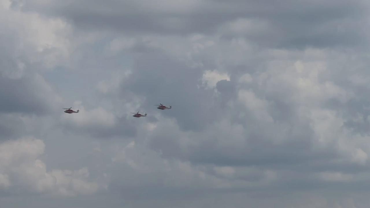 Video thumbnail for Italy: Italy marks 80th Republic Day anniversary with ceremonial flyovers over Rome.