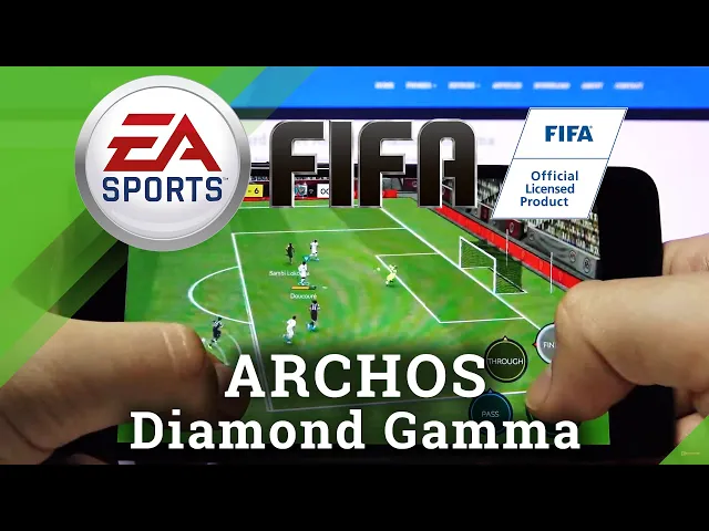 Video thumbnail for Watch FIFA Mobile Gameplay on Archos Diamond Gamma - FIFA Game Test