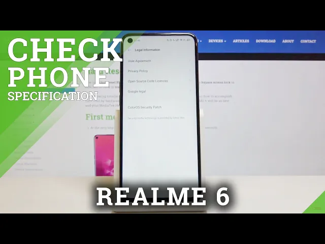 Video thumbnail for Check Legal info in REALME 6 – Privacy Policy
