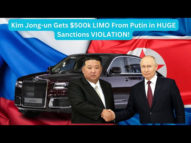 Video thumbnail for Aurus Senat? Kim Jong Un Receives Luxury Russian Car From Putin As Birthday Gift