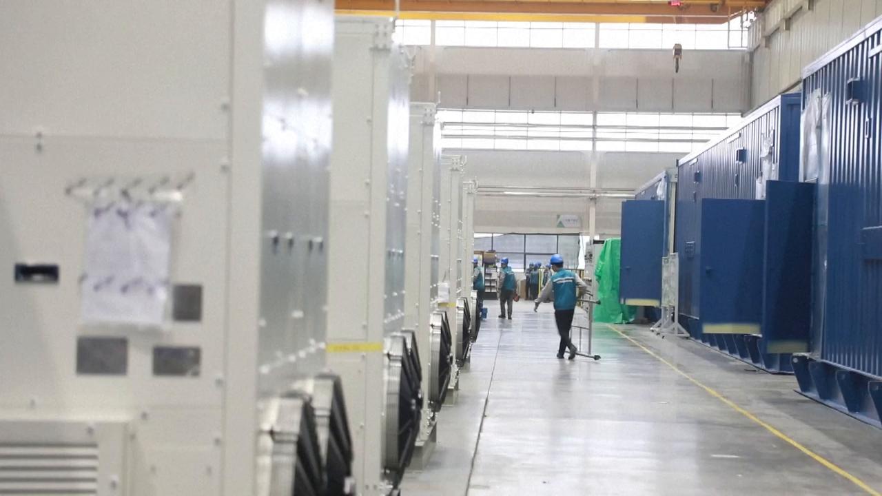 Video thumbnail for China: Surging global energy demand powers China's prefabricated substation exports.