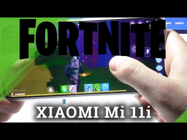 Video thumbnail for Xiaomi Mi 11i - Fortnite How it Works? Settings Review