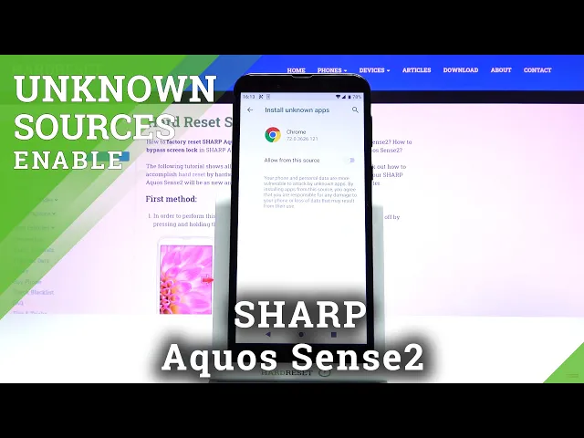 Video thumbnail for How to Download and Install Apps from Unknown Sources on SHARP Aquos Sense2?
