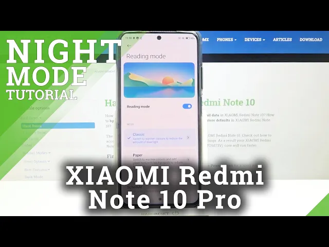 Video thumbnail for How to Enable Eye Comfort Mode on XIAOMI Redmi Note 10 – Display Night Mode