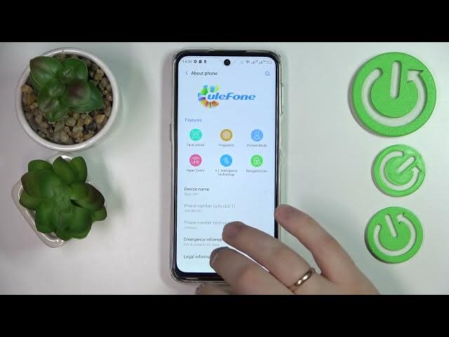 Video thumbnail for How to Find my Phone Number on ULEFONE Note 13P
