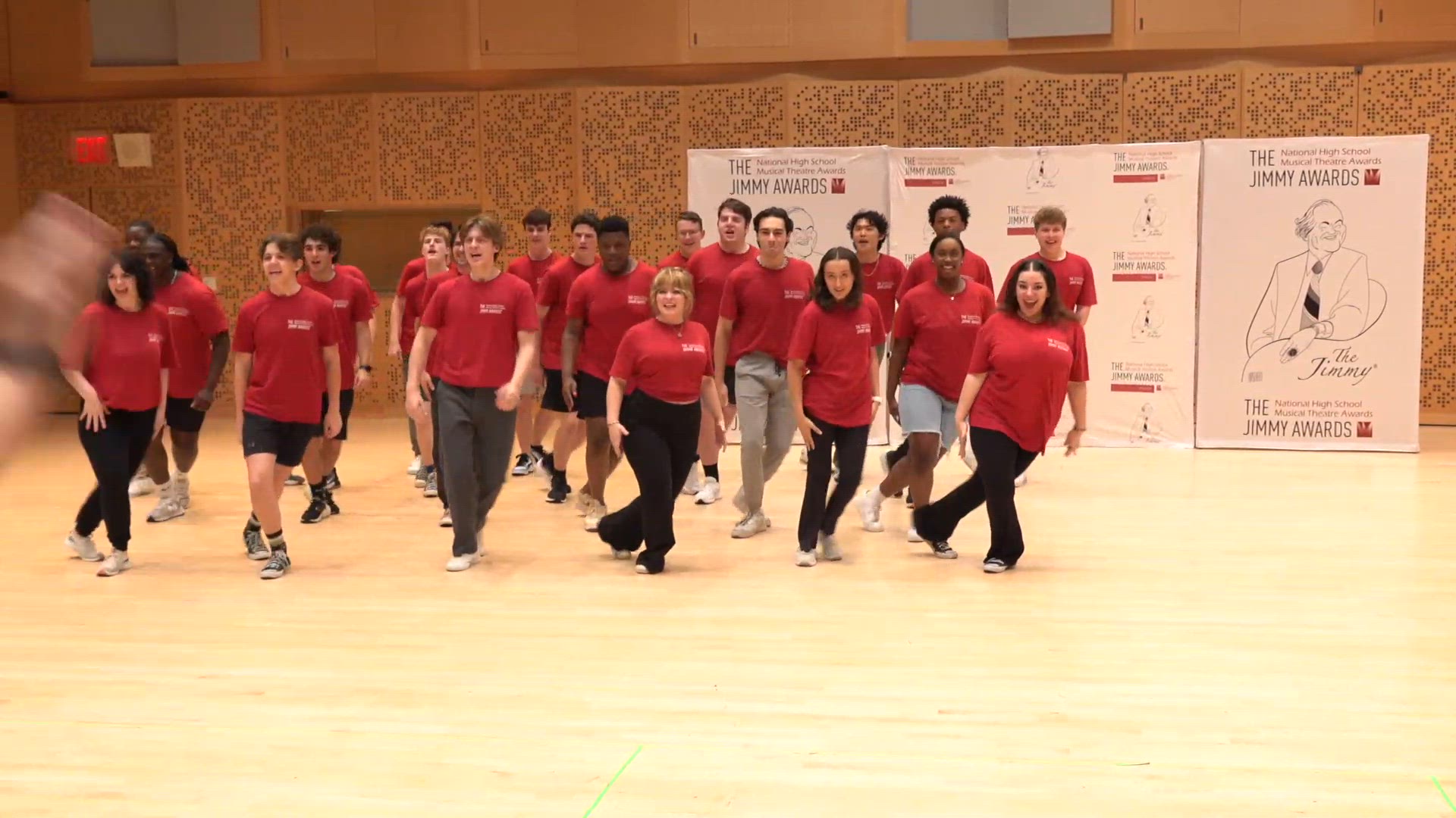 Video thumbnail for Video: Get A First Look At The 2023 Jimmy Awards Opening Number Featuring Tunes From KIMBERLY AKIMBO, SIX, SHUCKED And More!