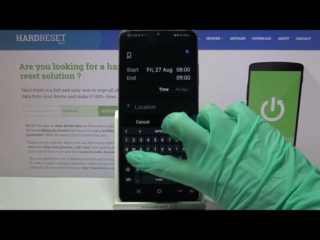 Video thumbnail for How to Add Event to Calendar on SAMSUNG Galaxy A12s – Use Google Calendar