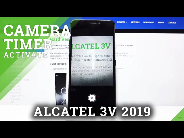 Video thumbnail for How to Set Camera Timer in ALCATEL 3V 2019 – Find Countdown Options