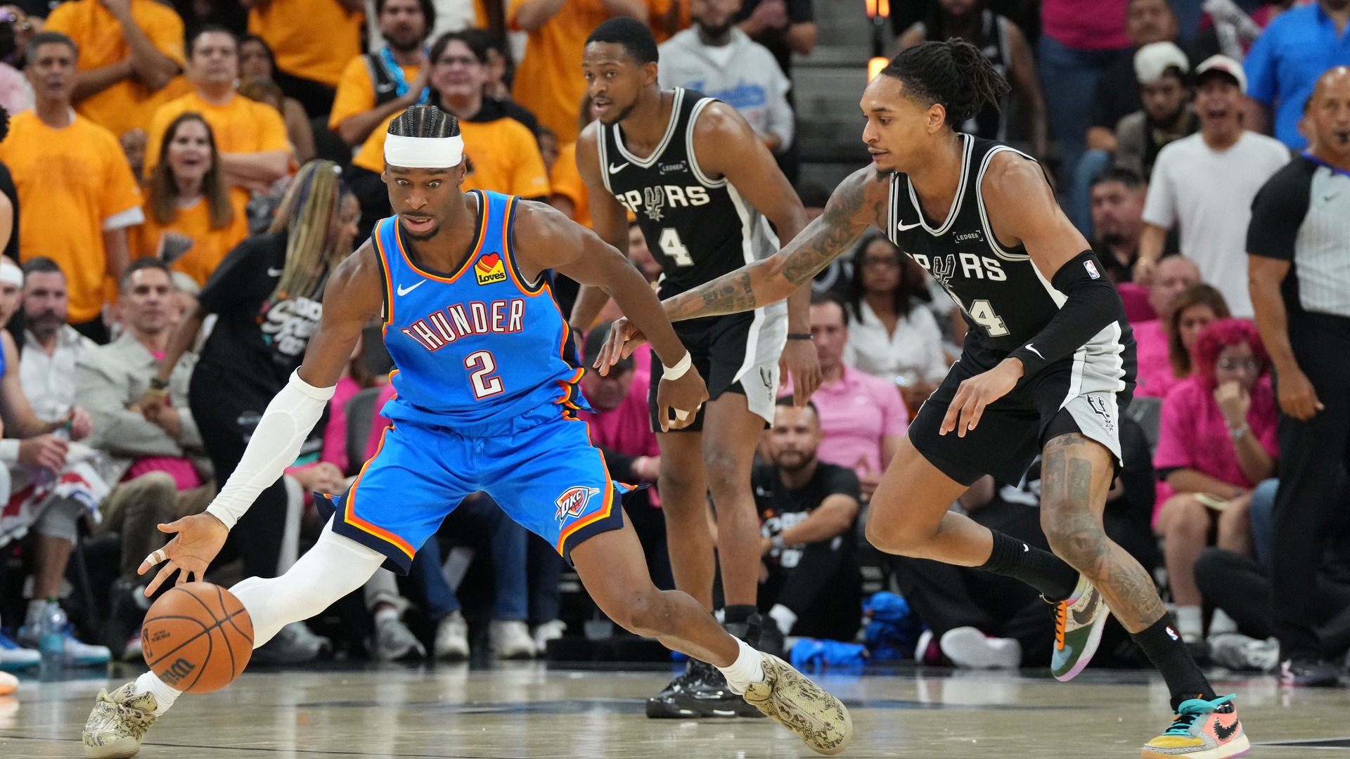 Video thumbnail for Thunder's Comeback Victory in Game 3 Against Spurs