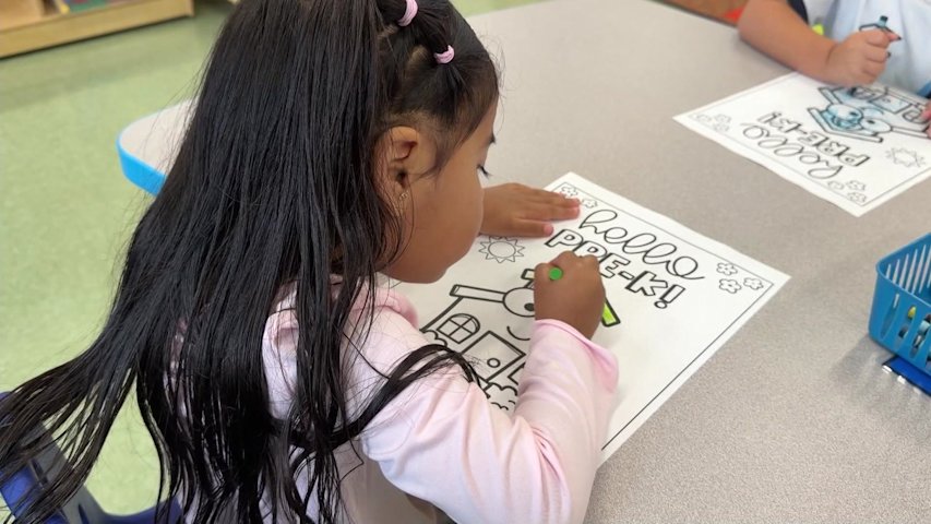 Video thumbnail for Thousands of free pre-K seats coming to LI as NY expands universal program