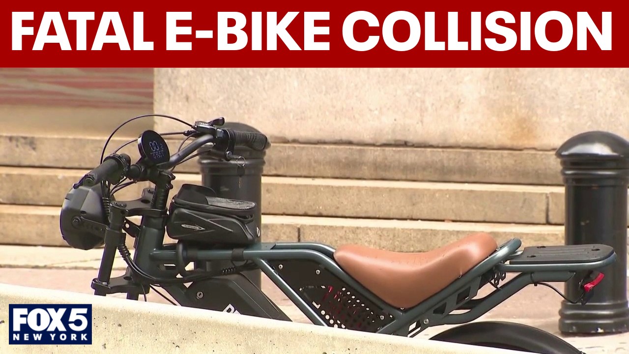 Video thumbnail for Teen on e-bike dies in collision with SUV in Manhattan, NYPD says
