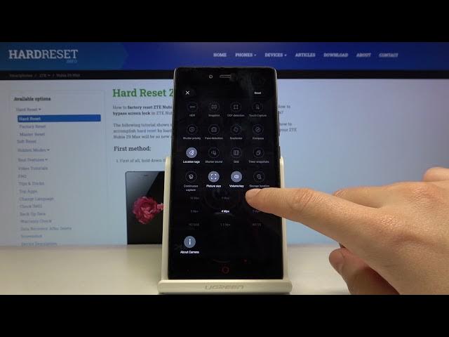 Video thumbnail for How to Change Photo Quality in ZTE Nubia Z9 Max -  Adjust Picture Resolution