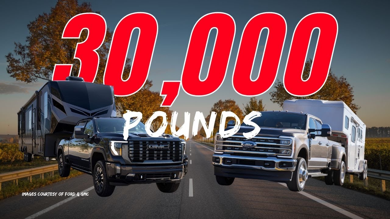 Video thumbnail for Every Pickup Truck THAT CAN TOW 30,000 pounds in 2024
