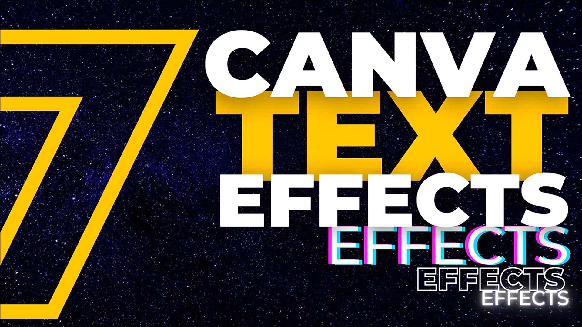'Video thumbnail for How To Add Text Effects in CANVA (FREE NEW FEATURE 2020) - Canva Text Effects'