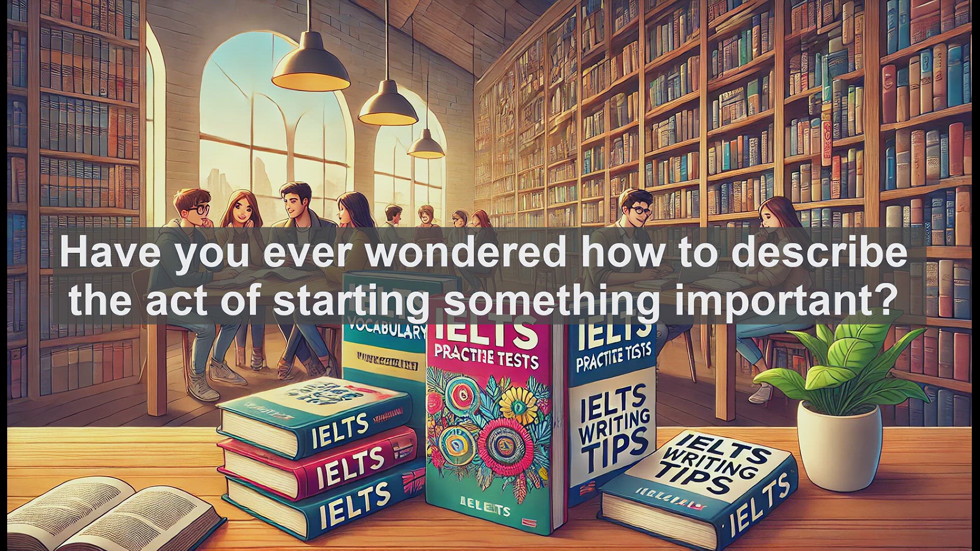 'Video thumbnail for 2500 Must Know IELTS 6.5 Vocabulary - Master the Word 'Initiate' for IELTS Success'