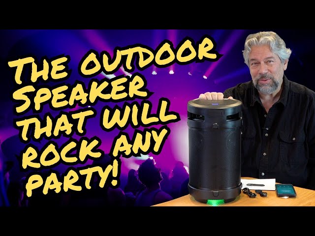 Video thumbnail for Party On with the Radio Shack RGB Wireless Bluetooth Speaker