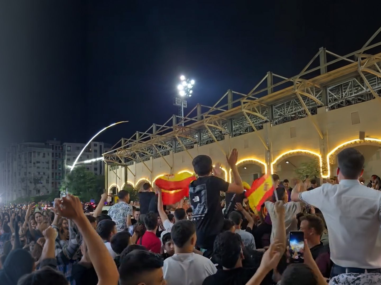 Video thumbnail for Palestinians celebrate Spain’s World Cup victory in Gaza and the Occupied West Bank