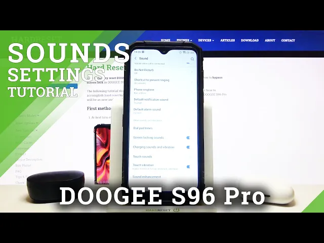 Video thumbnail for How to Find Sound Settings in DOOGEE S96 Pro – Open Sound Settings
