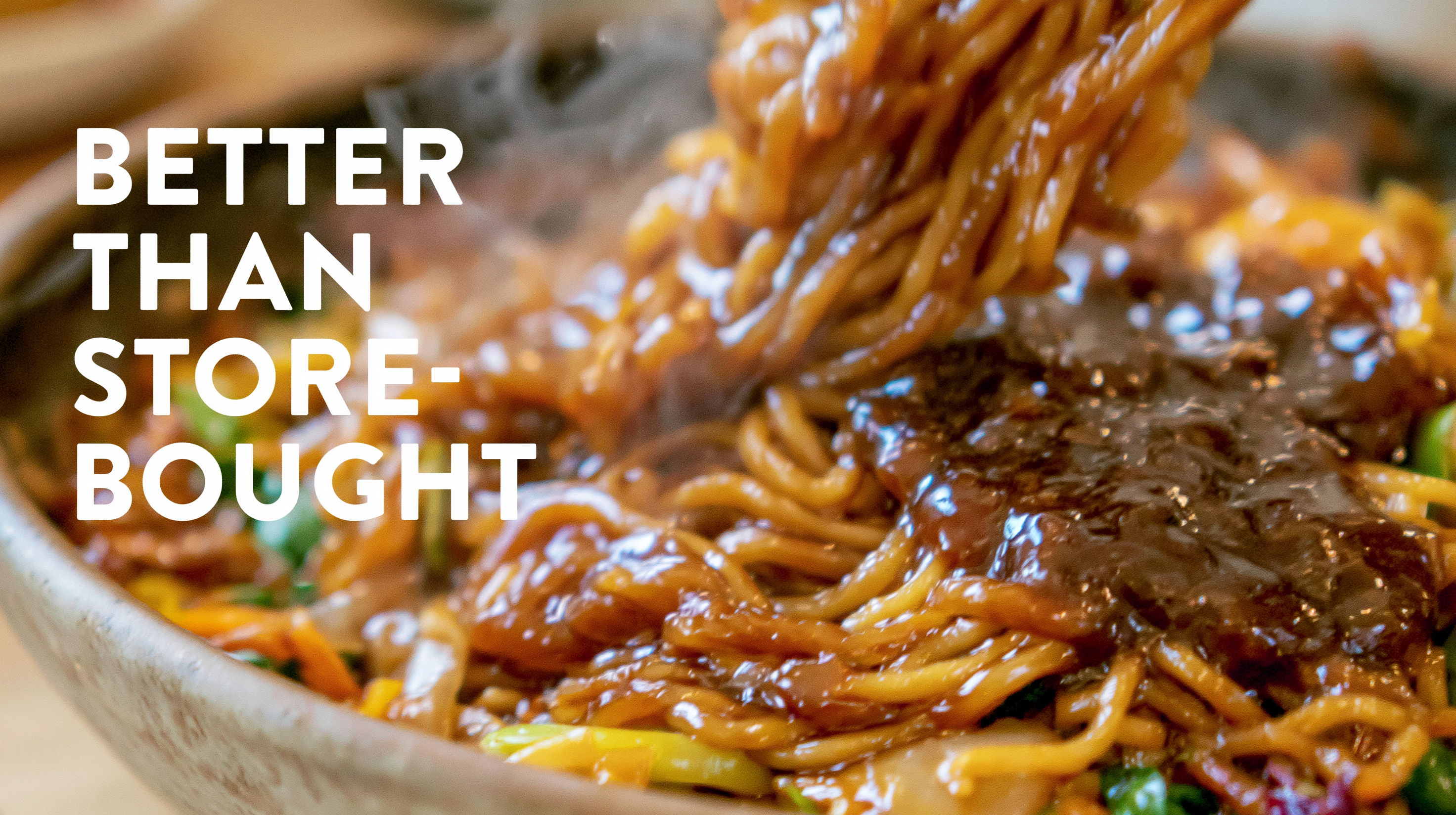 Video thumbnail for Want Perfect Stir Fry Noodles? Make This Homemade Yakisoba Sauce!