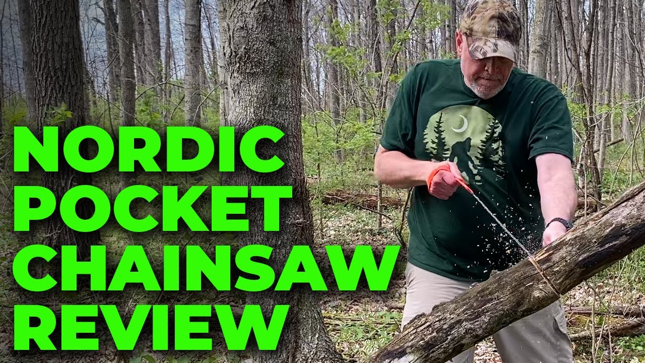 Video thumbnail for Nordic Pocket Chainsaw, Ultimate Bushcraft Saw?