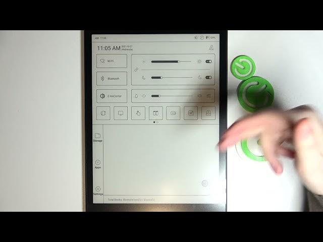 Video thumbnail for Onyx Boox Note 5 How To Change Screen Brightness