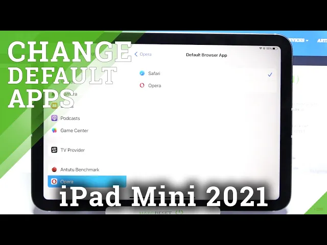 Video thumbnail for How to Change Default Apps on iPad mini (2021) - APPLE Apps Settings