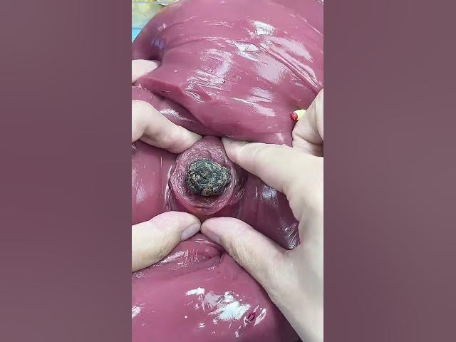 Video thumbnail for What is this  Video of decompressing and digging soft clay  This is so fun
