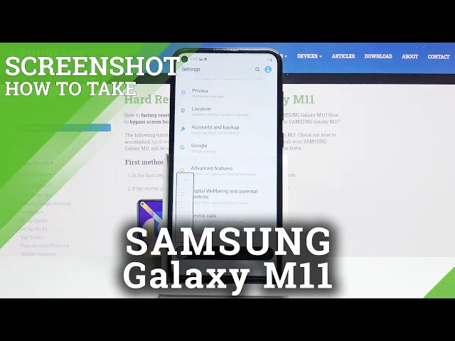 Video thumbnail for How to Capture Screen on SAMSUNG Galaxy M11 – Take a Screenshot