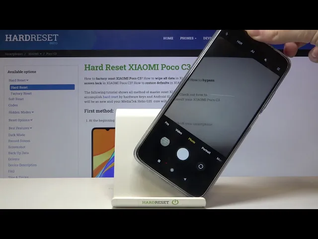 Video thumbnail for How to Activate Camera Leveler Feature in POCO C3 – Use Advanced Camera Function