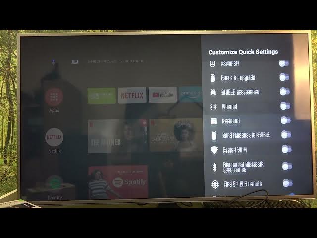 Video thumbnail for How To Customize Quick Settings Nvidia Shield TV
