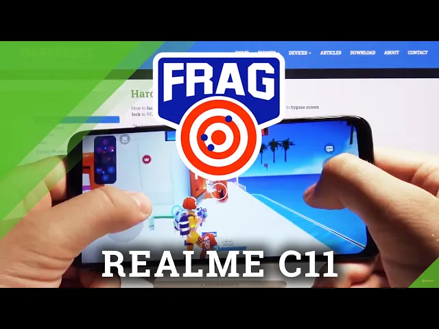 Video thumbnail for FRAG Pro Shooter on REALME C11 - Gaming Quality Test