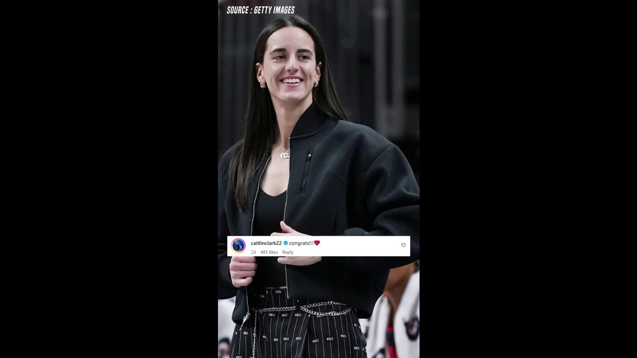 Video thumbnail for Caitlin Clark, Sophie Cunningham Celebrate Nelly Korda’s Engagement