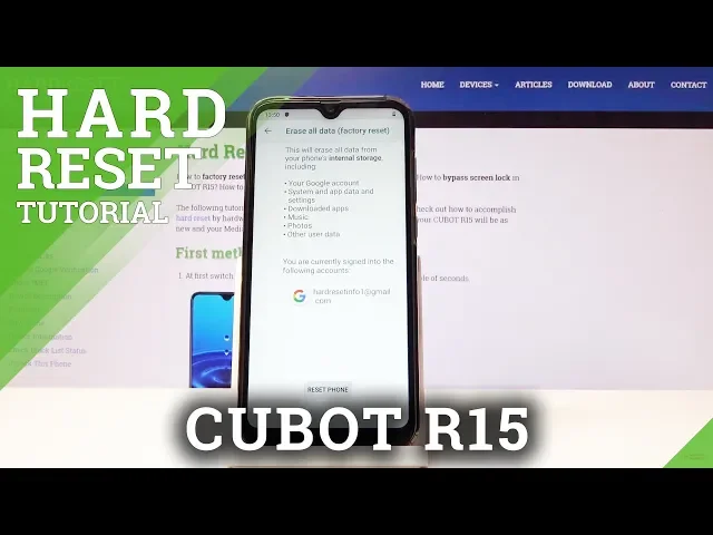 Video thumbnail for How to Hard Reset CUBOT R15 - Factory Data Reset