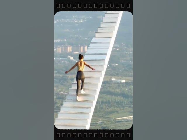 Video thumbnail for Top Dangerous stairs in China  #china  #travel